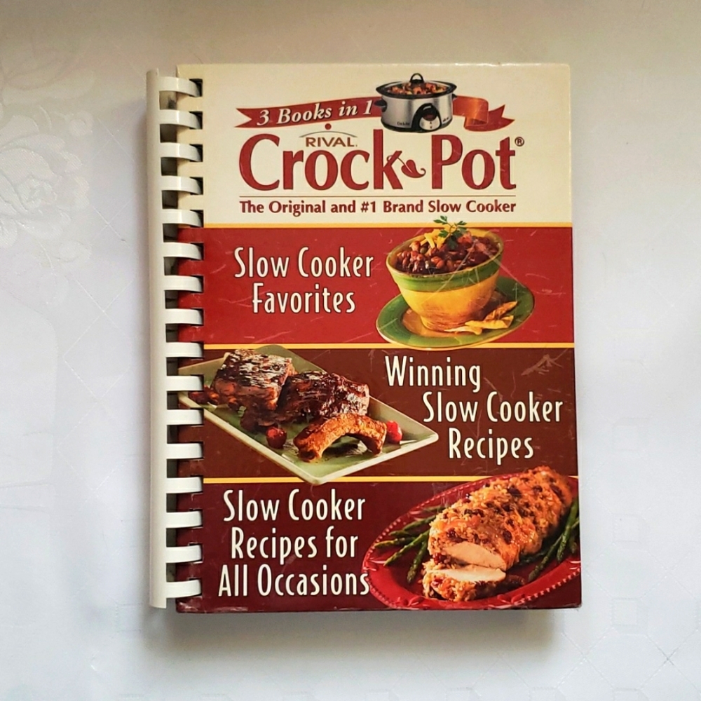 Vintage Rival Crock Pot 3 Books in 1
